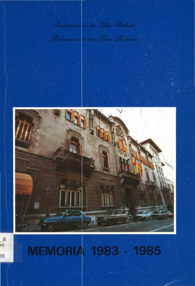 Mem&ograve;ria 1983-1985