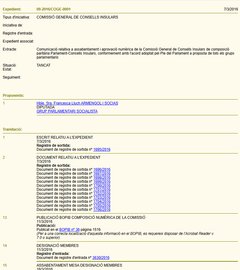 Tr&agrave;mits de l'expedient al webGTP