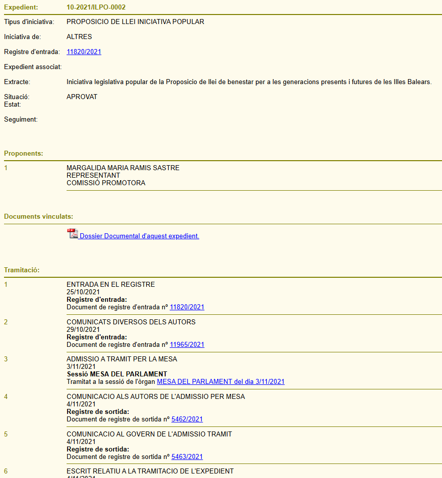 Tr&agrave;mits de l'expedient al webGTP