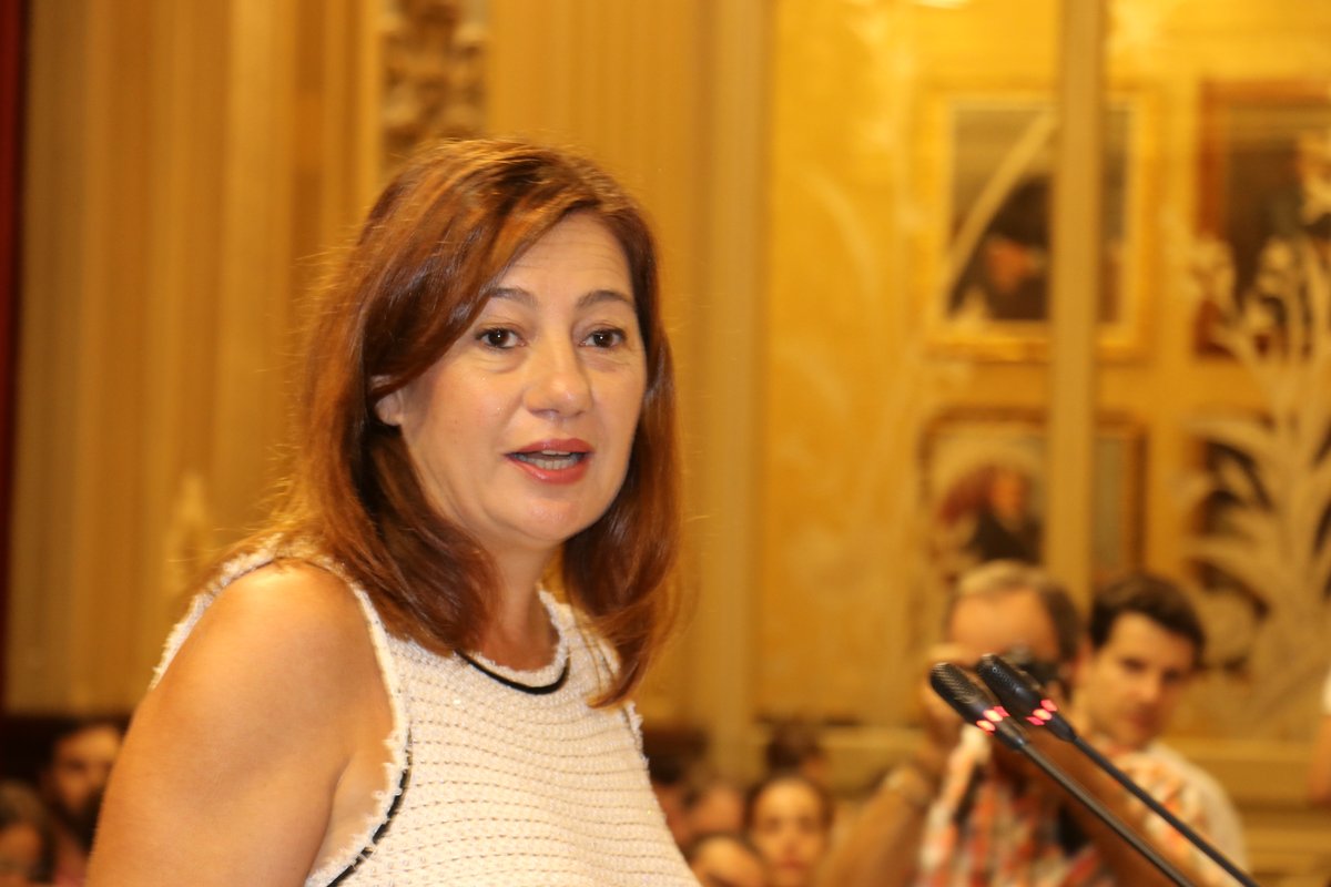 Francina Armengol, presidenta del Govern de les Illes Balears